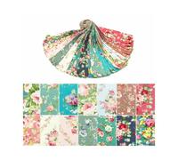 42Pcs Fabric 6.35 Cm X 50 - Jelly Roll for Quilting Various Fabrics Pre-Cut Cloth Quilt