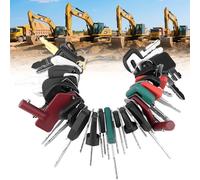 42PCS Heavy Equipment Keys Master Set, Universal Operator Construction Ignition Keys Set for Machinery Plants, Excavator,Trucks, Graders, Agricultural, Dozers, Backhoes