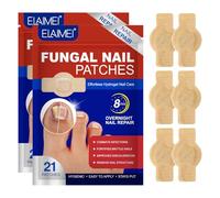 42Pcs Hydrogel Fungal Nail Patches for Nail Issues,8 Hour Nighttime Intensive Repair for Toenail Discoloration,Multi Purpose Toenail Repair Treatment Pads to Restore Thickness and Ingrown Improve