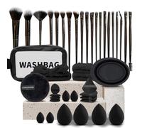 42Pcs Makeup Brushes Set Professional Makeup Kit Multi-functional Makeup Tool Set with Facial Makeup Accessories, Foundation Makeup Brush Kit Eye and Face Make up Brushes Tools (Black)