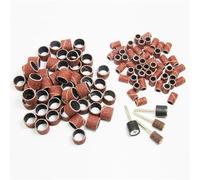 42pcs Nails Sanding Band Sleeves & Drum Kit 3.2mm Mandrels Dreml Mini Drill Abrasive Rotary Tool Accessories,42pcs 12.7mm,Grit 240