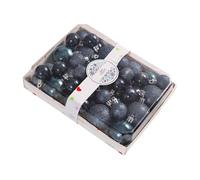 42Pcs Plastics Christmas Ball Ornaments Set for Tree Cake Tabletop Holiday Party Decorations Decorative Holiday Ornament Set