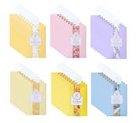 42PCS Scented Sachet for Drawers Closets Hanging Wardrobe Fresheners Scented Sachets Long-Lasting Fragrance Air Freshener Sachets Bags for Bathrooms, Cars(Jasmine Lily Rose Ocean Lemon Lavender)