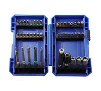 42Pcs Screwdriver Bit Set, Magnetic Quick-Change Hex Torx Adapter with Spring Lock, for Drilling and Self-Tapping Tasks