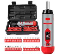 42Pcs Torque Screwdriver Set 10-70 Inch Pounds, 40 Bits - Hex,Torx, Flat,Phillip,Square andTorx Security Bits for Professional Maintenance，Accurizing Scope Mounting and Bicycle Repairing