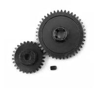 42T Diff Main Gear + 27T Motor Pinion For WLtoys A959-B A969-B A979-B 1/18 | Upgrade RC car with steel 42T diff gear and 27T pinion, eliminate stripping, boost torque and speed Repair