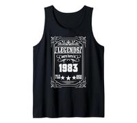 42th Birthday Tee Vintage Legends Born in 1931 42 Years Old Tank Top