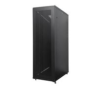 42U LMS DATA Network & Server Rack Enclosure with Mesh Door, Cooling Fan, Locks, & Removable Side Panels - Floor Standing 19 Inch Rack (CAB-FE-42U-8120)