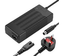 42V 2A Electric Scooter Charger for Xiaomi M365/Pro/2/3/4/5 Elite/1s, Segway Ninebot G30/ES1-4/E22E/E45E, Hoverboard, Mobility Scooter, Electric Bike - Lithium Battery Charger 1 Pin DC 8mm UK Plug