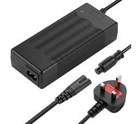 42V 2A Electric Scooter Charger - Hoverboard Charger with Safety Protection, Durable Build, LED Indicator, Compatible with Mobility Scooters, E-Bikes and Self-Balancing Scooters, UK 3-Pin Plug