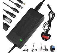 42V 2A Electric Scooter Charger,Universal with 6 Connections for 36V Li-ion Battery,for Xiaomi Scooter,Electric Bike, Mobility Scooter,Self-Balancing Scooter