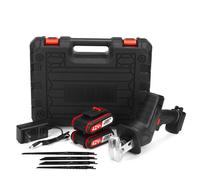(42V) 36VF/42VF Cordless Reciprocating Saw Mini Electric Saws Set W/ 2pcs LI-ION Rechargeable Battery
