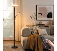 42W Super Bright Uplighter Floor Lamp for Living Room, 4200LM Dimmable Torchiere Standing Lamp with Remote, Touch Control, 2700K-6500K, Memory, Timer, 69" Tall Lamps for Reading, Bedroom, Office