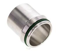 42x3mm Stainless Steel Straight with Welding End 160 bar FKMO-ring ISO 8434-1