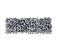 43.5cm Replacement Chenille Microfiber Mop Head Refill, 110g Thick, Grey Dusting Pad for Flat Mops (43.5cm x 13cm)