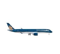43 Cm For Vietnam Airlines Boeing 787 Aircraft Model 1/144 Scale Die-cast Resin Model Aircraft Decorative Collection Miniatures Set(No light A350 47CM)