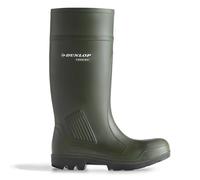 (43 EUR, Green) Dunlop Purofort Professional Safety C462933 Boxed Wellington / Mens Boots