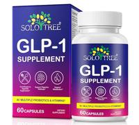 43-in-1 GLP-1 Supplement - High Strength Glucomannan, Green Tea, Vitamins to Increases GLP-1 Levels,Supports Appetite Regulate & Gut Health,Promotes Metabolic Health & Digestive Wellness,60 Capsules