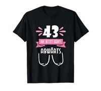 43 It’s All Downhill from Here Funny Birthday Shirt T-Shirt