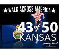 43 of 50 Kansas | Walk Across America | Jenny Ford