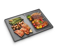 43 x 32 cm Cast Iron Grill Plate for Enders Boston 4 and 6 Grill, Grill Pan for Landmann Triton 13190 3 and 4 Burners, Enders Monroe Pro 4 SIK Turbo, Enders Boston Pro 4 SIKR, Plancha for Enders