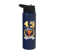 43 Years Dreamteam 1983 2026 43rd Wedding Anniversary Couple Stainless Steel Insulated Water Bottle