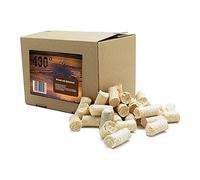 430 ° eco Igniter, 1.5 kg approx. 150 pieces, fireplace lighter, oven lighter, barbecue lighter, firewood lighter, charcoal, briquettes, firewood, premium wood and wax, top quality