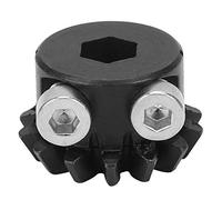 4306-4008 - 0014 Bevel Pinion Gear, 8mm 14 Teeth Sprocket, Cast Steel Clamping Bore Robot Part, High - Strength Wear - Gear for Industrial Robots with 2 - Piece Clampin