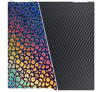 430x430mm for Kobra 3 Max Build Plate Smooth Pee PEK Double Sides Spring Steel Bed Magnetic Flex Sheet for Anycubic Kobra 3 Max Combo Accesseries 3D Printer