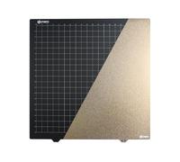 430x430mm PEI Build Plate 3D Print Bed Double Side Powder-coating PEI + Smooth Carbon Fiber Surface Spring Steel Flexible Platform Compatible with Neptune3 Max/Neptune 4 Max, Kobra 2 Max/Kobra Max
