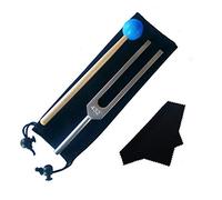 432 Hz Aluminum Alloy Tuning Fork, with Wooden Hammer and Cleaning Cloth for Tune Violin Piano, Guitar, Perfect Healing, Balancing, Healers, Vibration
