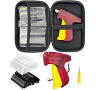 4323pcs Stitch Quick Clothing Fixer, Sewing gun for Clothes, Mini Stitch Gun for Clothes Sewing Quilting Hemming Micro Tagging Gun with 2 Fine Needles 2160 Black 2160 White Tiny Fasteners, Case