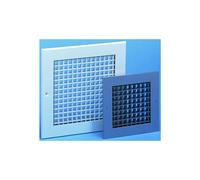 432722 Grille Silver Aluminium 450x450mm 32mm