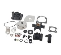 432955 Complete Water Pump Impeller Repair Kit for Johnson Evinrude OMC Outboards 60 65 70 75 HP Engines 1979-Up Marine Cooling System Service Compatible with Sierra 18-3387 18-3389