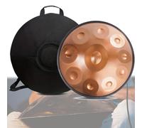 432Hz/440Hz Steel Hand Pan Percussion Instruments, 9/10/ 12 Notes Hand Drum, 22 Inch Handpan Instrument Handpan Drum For Adults, For Sound Healing, Meditation, Yoga(A,10 notes(440Hz))