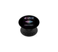 432HZ FREQUENCY Vibrations Natural Tuning Healing Music Tone PopSockets Adhesive PopGrip