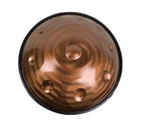 432Hz Handpan Drum - D Minor 12 Notes Steel Instrument for Mtat Includes nd & Soft Bag 10 Notes Vers d Color Perfect for Music Therapy & Relaxat