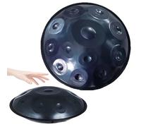 432Hz Handpan Drum for Adults, 22” Steel Drum with 9/10/12 Notes for Mtat & Yoga, Sound Healing Instrument (Blue, 12 Notes)