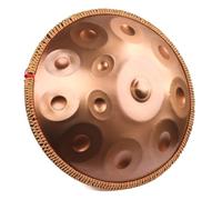 432hz Handpan drum set for beginners D Minor Instrument for Adults Steel Drums Handpan Drum With Soft Hand Pan Bag 9 Notes 10 note for Audio Production 440hz (Color : Gold-440H, Size : 12 notes)