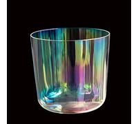 432Hz Light Clear Crystal Singing Bowl, Professional Sound Healing Instrument with Free Mallet & O-Ring, Ideal for Yoga Meditation Zen (Color : 8Inch F Note)
