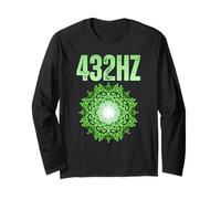 432HZ Natural Tuning Sacred Tone Holy Frequency Healing Tune Long Sleeve T-Shirt