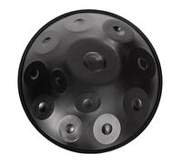 432HZ Steel Hand Drum, 12 Notes Handpan Drum Percussion, Handpan Drum Instrument in D Minor, for Professional Audio Production