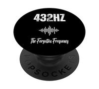 432HZ THE FORGOTTEN FREQUENCY Healing Music Natural Tuning PopSockets Adhesive PopGrip