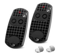 433.92 MHz Garage Door Remote, 2 PCS Garage Remote Control, 2 channels, Compatible with Top432 and Top432EE