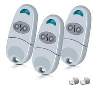 433.92 MHz Garage Door Remote, 3 PCS Garage Remote Control C@ME 2 channels, Compatible with 432 NA, EE, EV (includes 3 extra batteries)