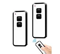 433.92MHz Handheld Transmitter for Novoferm Novotron 502 Max43-2, Mini-Novotron 522, Mini-Novotron 524 Design, Universal Garage Door Opener Remote Control, 2 Channels Replacement Remote Control for