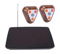 433.92MHz Wireless Calling System, 20 Key Transmitters 1 Receiver IPX4 Water Proof with Nurse Call System Caregiver Pager for Indoor Facilities Outdoor Venues Restaurant