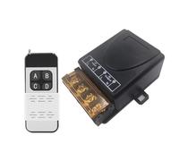 433 High Power Wireless Remote Control Switch AC75-220 30A 1000M For Factory Farm Office Exhaust Fan Pump Ceiling Lamp for Overhead Crane(4RC 1B)