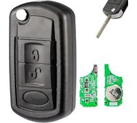 433 MHz 3 Buttons for Range Rover Sport Key Fob for Land Rover Discovery 3 Freelander 2 Key Fob for Rover 75 Key iID46chip HU101 Blade