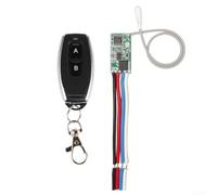 433 Mhz RF Relay Receiver for Remote Operation Designed for Electronic Devices with Maximum Load of 2A (AB(single(10-30m) White)